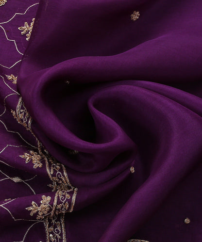 Purple_Handloom_Organza_Dupatta_with_Hand_Embroidery_zardozi_WeaverStory_06