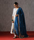 Handloom_Peacock_Blue_Organza_Dupatta_with_Embroidery_Zardozi_and_Kiran_Border_WeaverStory_01