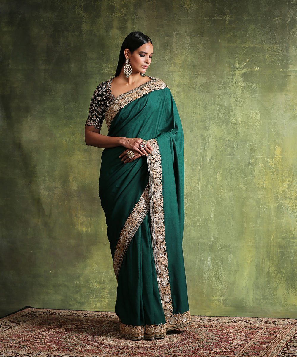 Silk Beautiful GREEN Paithani Saree