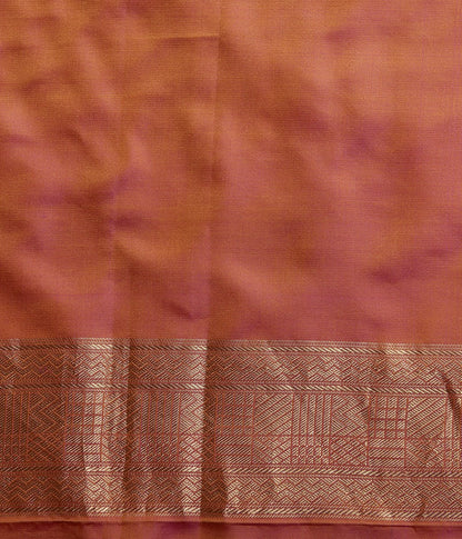 Orange_Handloom_Pure_Katan_Silk_Tanchoi_Banarasi_Saree_With_Pink_Intricate_Jaal_WeaverStory_05