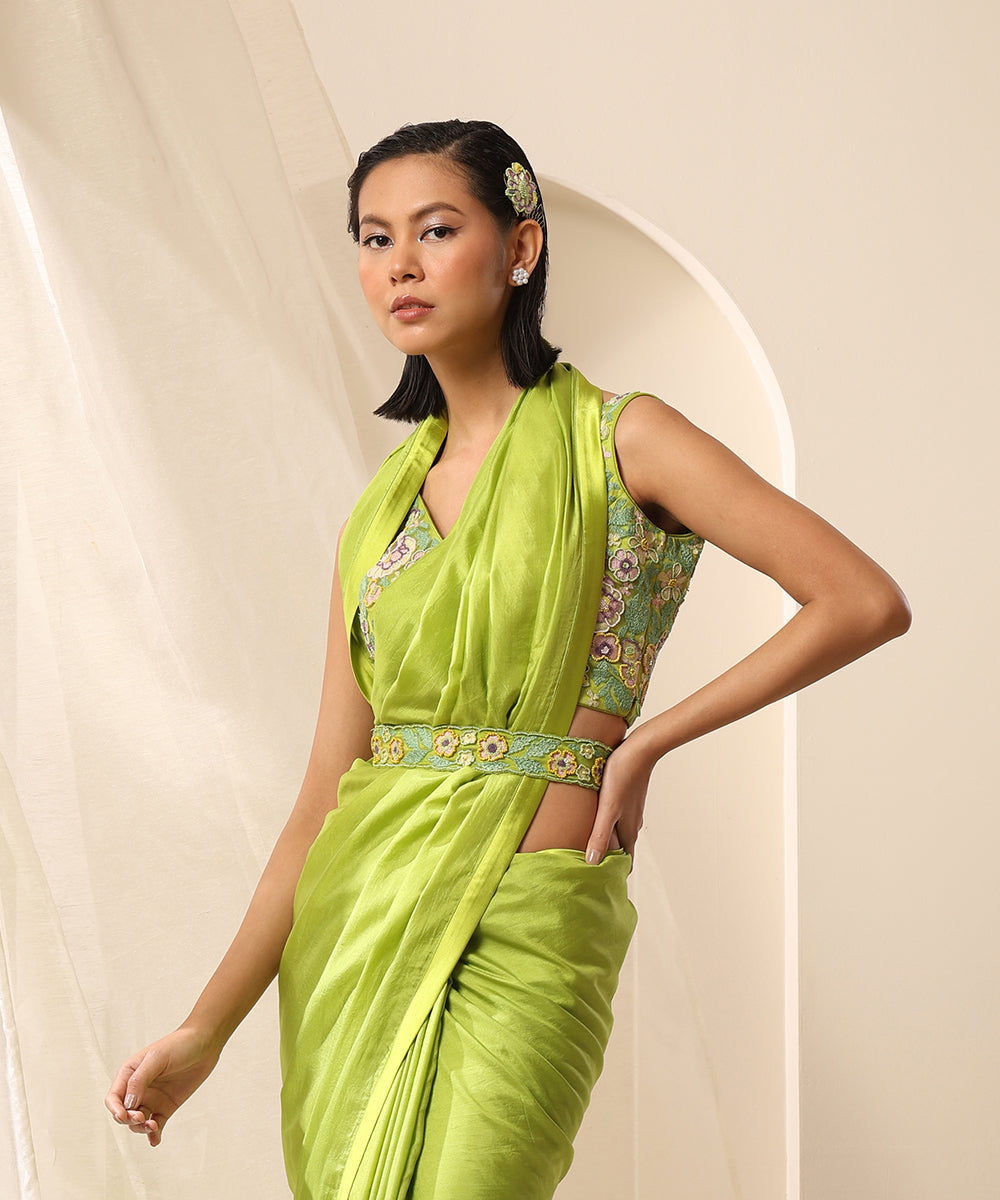 Lime_Green_Waist_Belt_With_Beaded_Embroidery_And_Tassels_WeaverStory_03