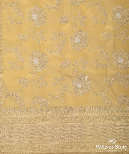Pale_Yellow_Handloom_Sona_Rupa_Pure_Katan_Silk_Banarasi_Dupatta_with_Kadhwa_Jangla_WeaverStory_03