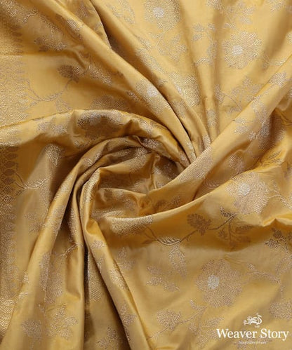 Pale_Yellow_Handloom_Sona_Rupa_Pure_Katan_Silk_Banarasi_Dupatta_with_Kadhwa_Jangla_WeaverStory_06