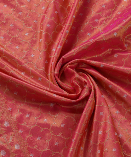 Pink_and_Yellow_Dual_Tone_handloom_Banarasi_Dupatta_with_all_Over_Design_WeaverStory_05
