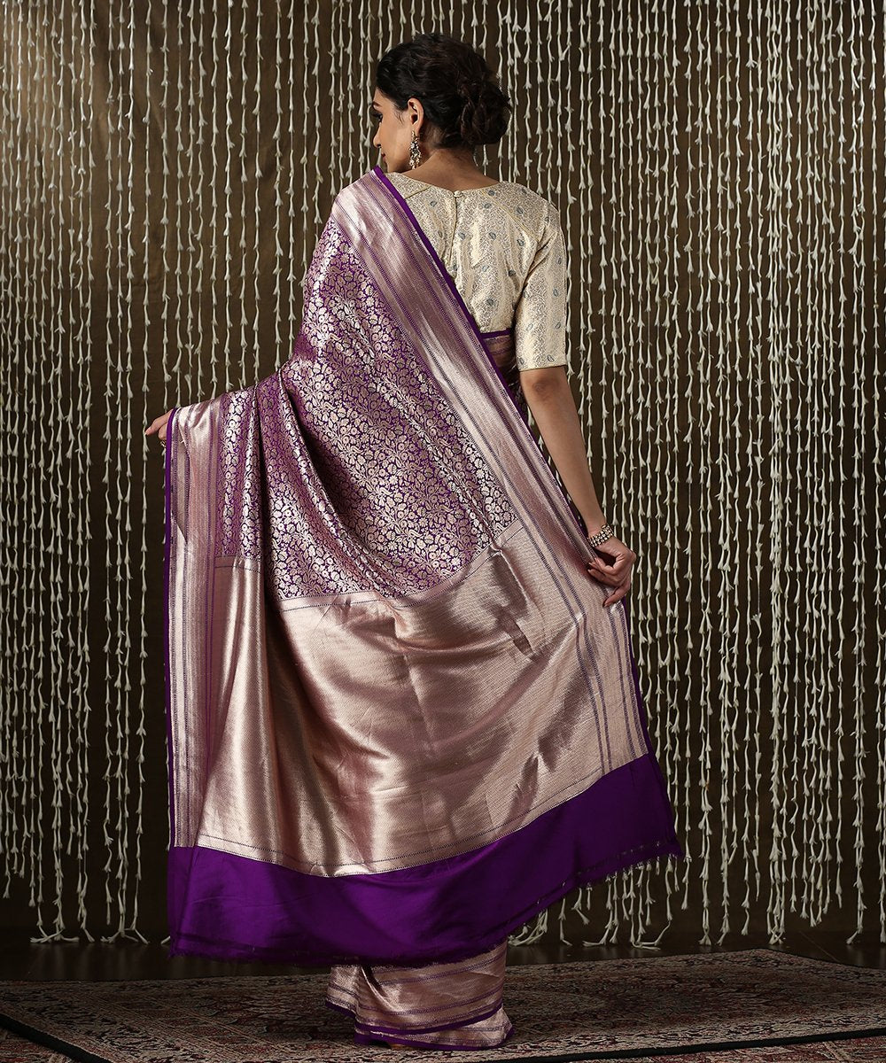 Purple_Handloom_Banarasi_Katan_Silk_Saree_with_Kimkhab_Weave_WeaverStory_03