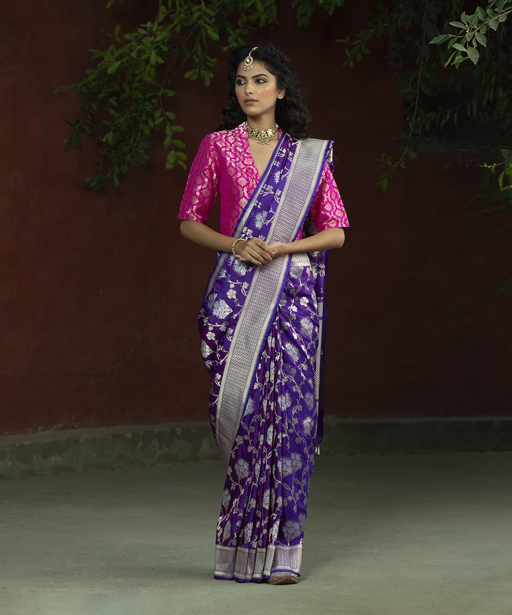 Purple_Handloom_Katan_Silk_Sona_Rupa_Banarasi_Saree_with_Jangla_Design_WeaverStory_02