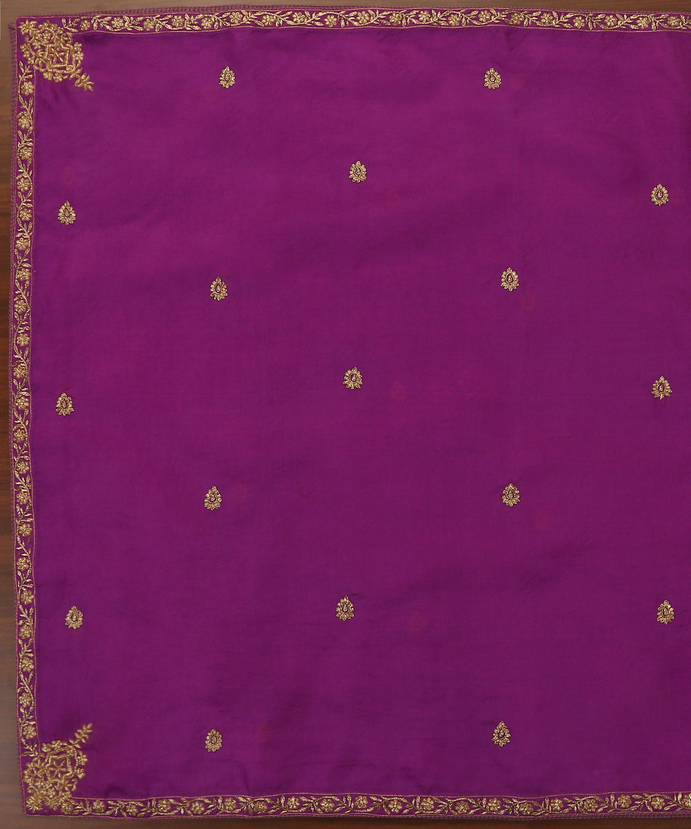 Purple_Handloom_Organza_Dupatta_With_Hand_Embroidered_Zardozi_Work___WeaverStory_02
