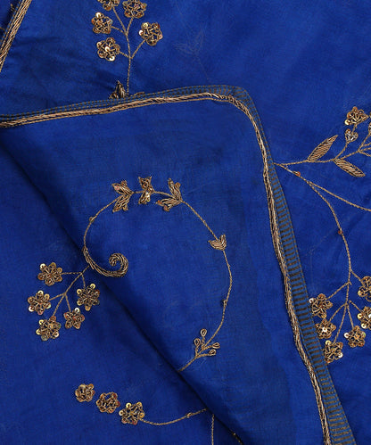 Blue_Handloom_Organza_Dupatta_With_Hand_Embroidered_Zardozi_Work_All_Over__WeaverStory_04