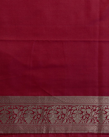 Rani_Pink_Handloom_Tanchoi_Pure_Katan_Silk_Banarasi_Saree_With_Kadhwa_Gold_Zari_Border_WeaverStory_05