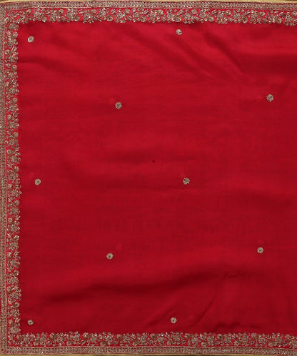 Red_Handloom_Organza_Dupatta_With_Floral_Zardozi_Hand_Embroidery_Border_WeaverStory_04