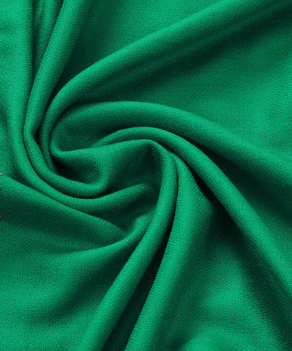 Green_Pure_Pashmina_Scarf_With_Applique_Border_In_Multicolor_Kalamkari_WeaverStory_05
