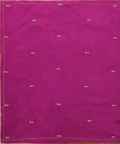 Purple_Hand_Embroidered_Organza_Dupatta_with_Zardozi_Booti_WeaverStory_02