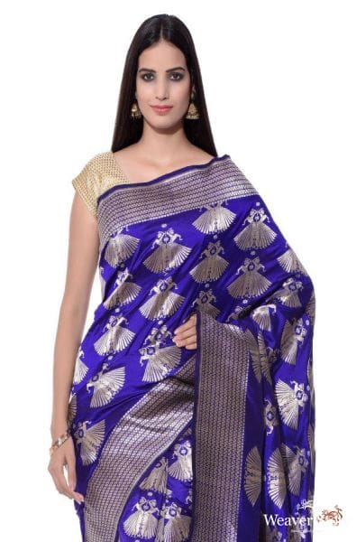 Dark_blue_kadhwa_Saree_WeaverStory_01