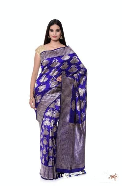 Dark_blue_kadhwa_Saree_WeaverStory_03