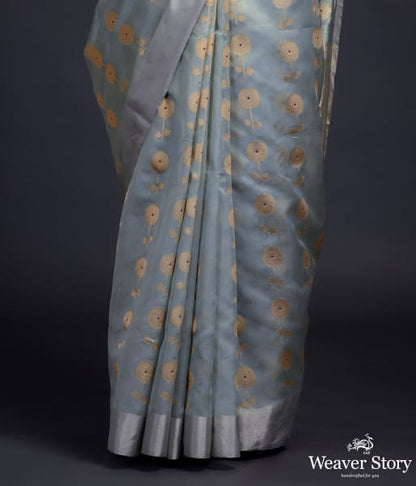 Powder_blue_Chanderi_silk_saree_with_floral_motifs_WeaverStory_04