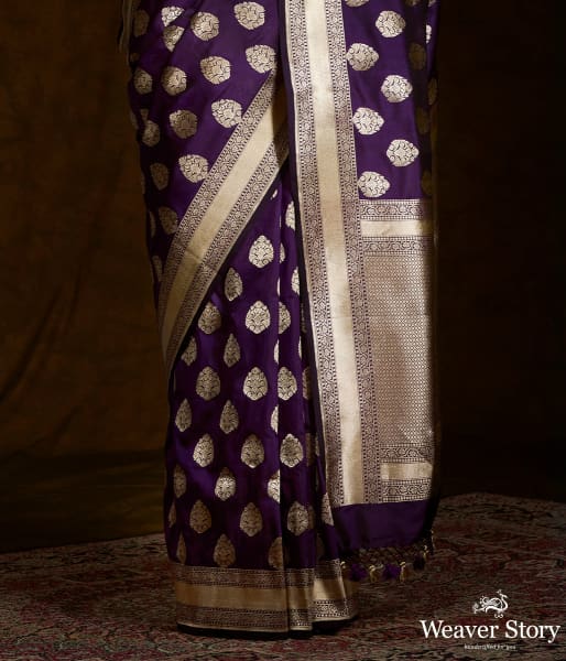 Purple_katan_silk_saree_with_zari_motifs_WeaverStory_04