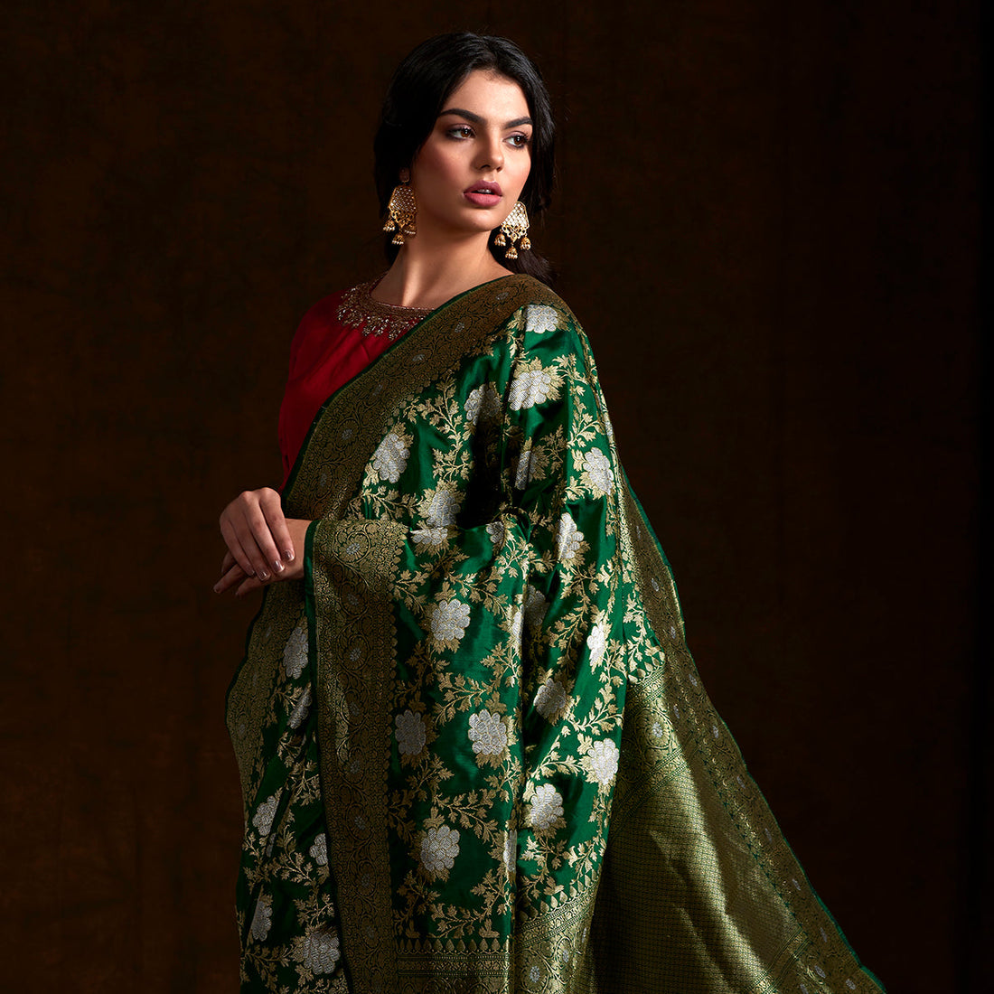 Green_sona_rupa_kadhwa_angoor_jangla_WeaverStory_01