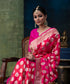 Handloom_Pink_Pure_Katan_Silk_Banarasi_Saree_with_Sona_Rupa_Cutwork_Booti_WeaverStory_01