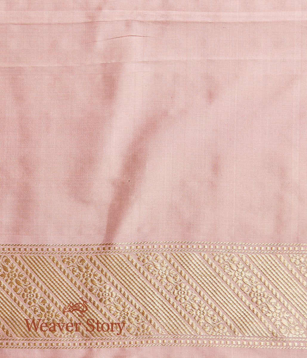 Handloom_Blush_Pink_Self_Stripes_Saree_with_Diagonal_Border_WeaverStory_05