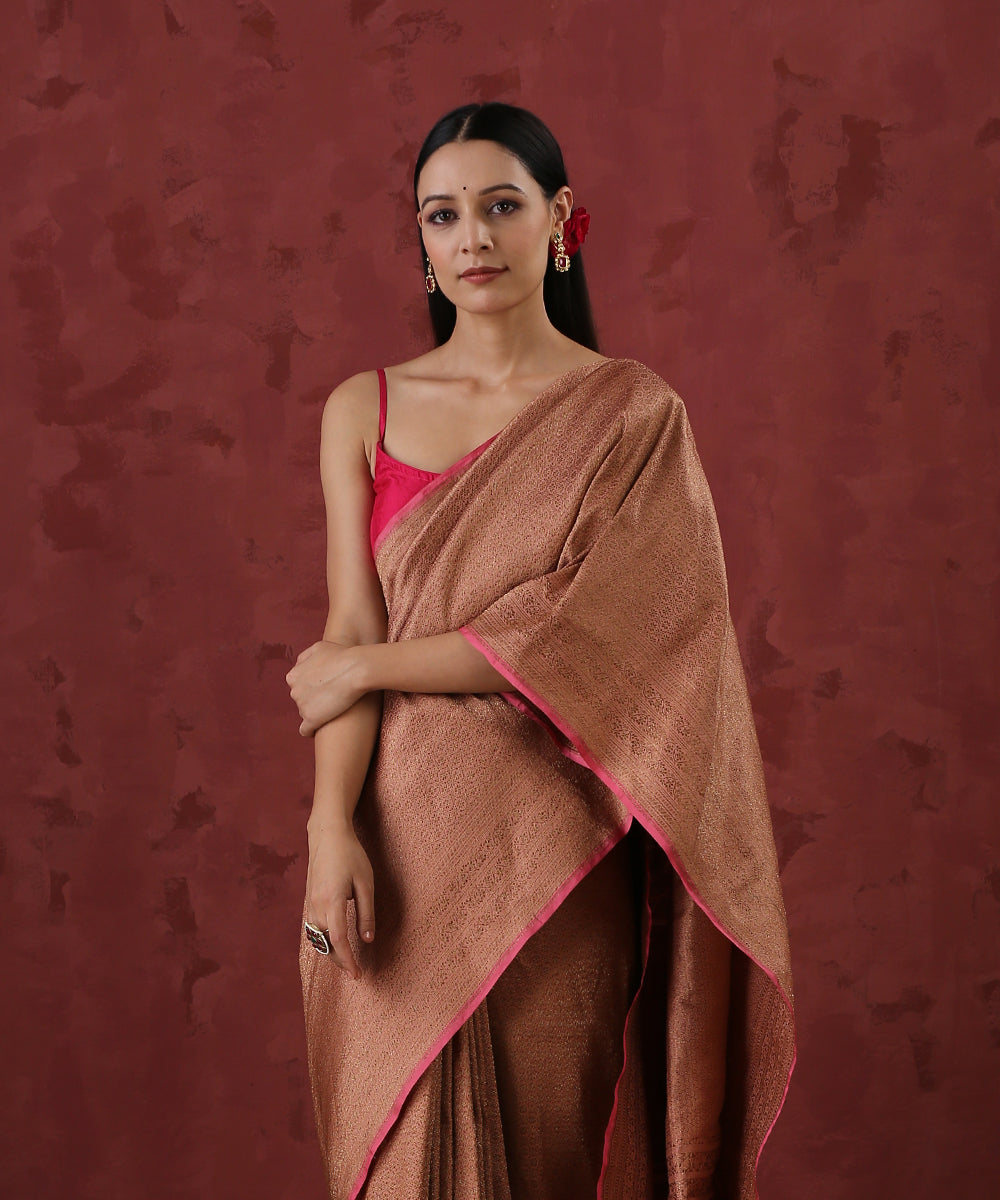 Handloom_Old_Rose_Pure_Katan_Silk_Kimkhab_Banarasi_Saree_With_Antique_Zari_WeaverStory_01