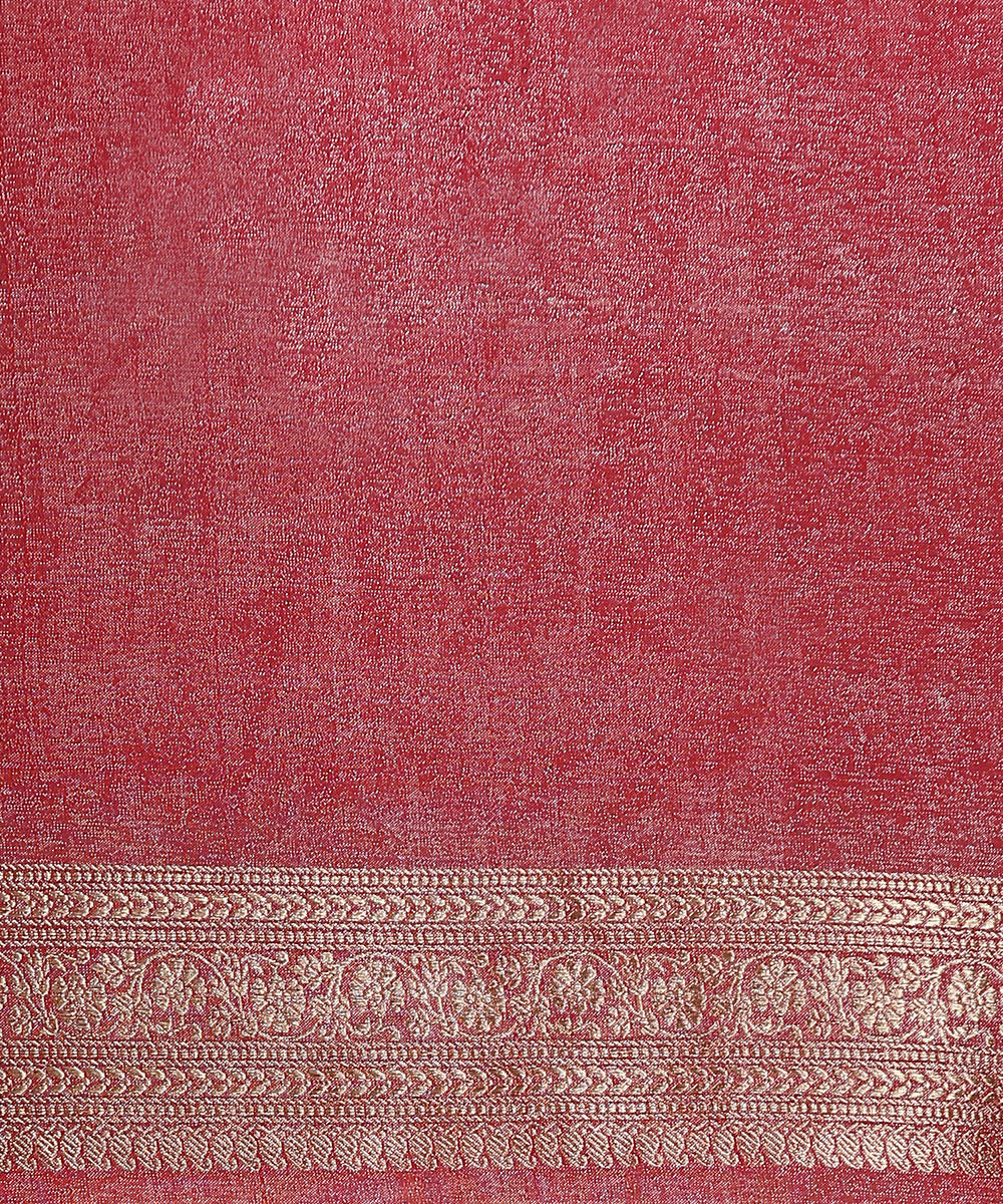 Handloom_Red_Pure_Cotton_Tissue_Banarasi_Saree_With_Real_Zari_and_Heavy_Pallu_WeaverStory_05