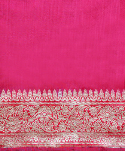 Pink_Handloom_Pure_Katan_Silk_Meenakari_Banarasi_Saree_With_Kadhwa_Jaal_WeaverStory_05