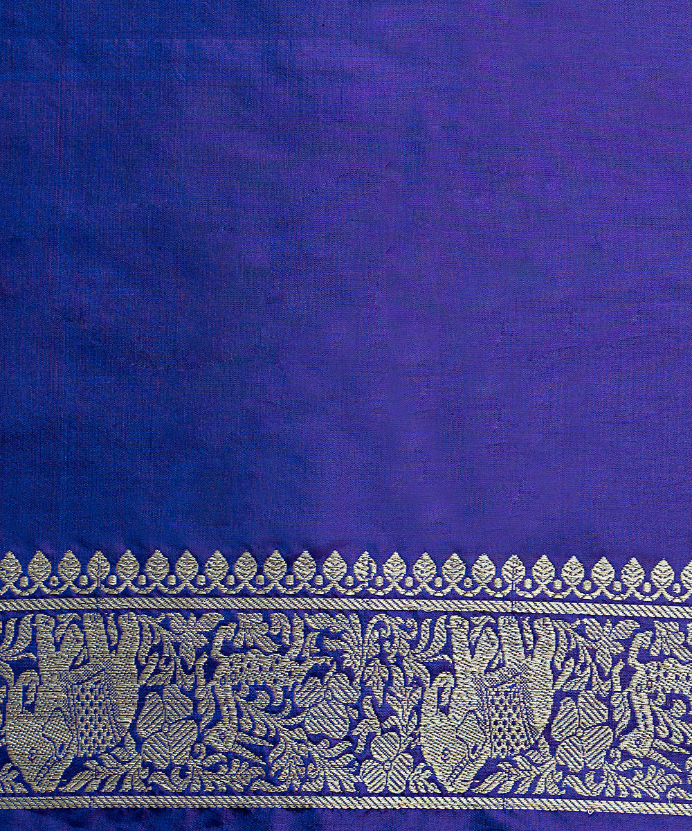 Purple_Handloom_Pure_Katan_Silk_Banarasi_Saree_With_Brocade_Zari_Shikargah_Motifs_WeaverStory_05