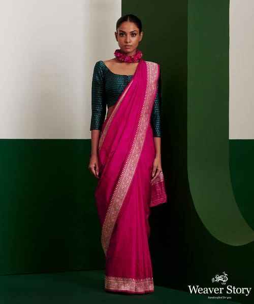 Make Your Pink Saree Look More Interesting With Stylish Blouses! – South  India Fashion