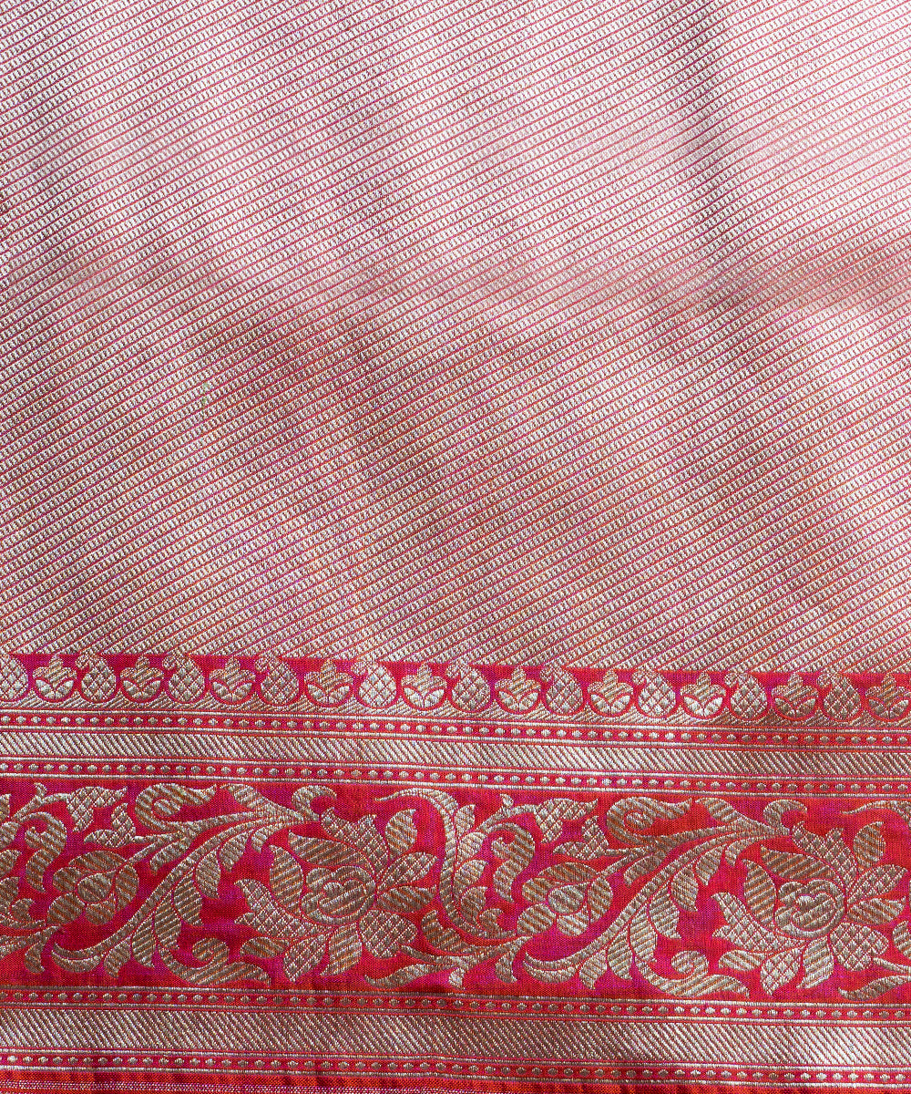 Pink_Handloom_Pure_Katan_Silk_Banarasi_Saree_With_Jangla_And_Meenakari_WeaverStory_05
