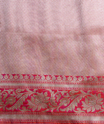 Pink_Handloom_Pure_Katan_Silk_Banarasi_Saree_With_Jangla_And_Meenakari_WeaverStory_05