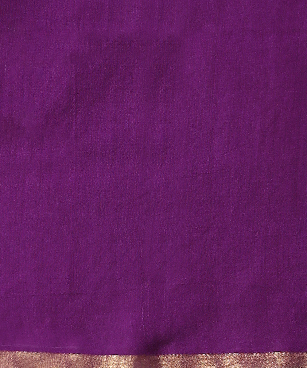 Handloom_Purple_Katan_Silk_Banarasi_Saree_With_Horizontal_Stripes_WeaverStory_05