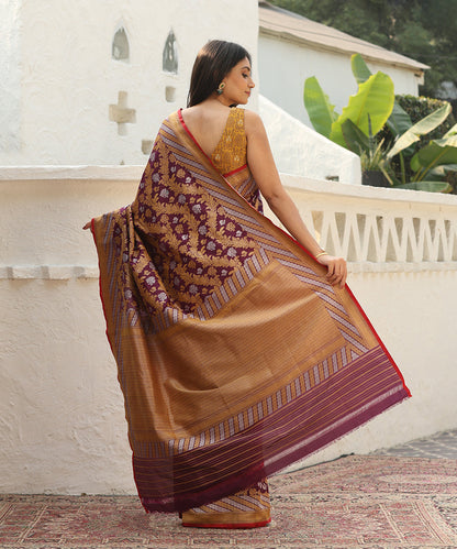 Handloom_Purple_Pure_Katan_Silk_Banarasi_Saree_With_Aada_Sona_Rupa_Jaal_WeaverStory_03