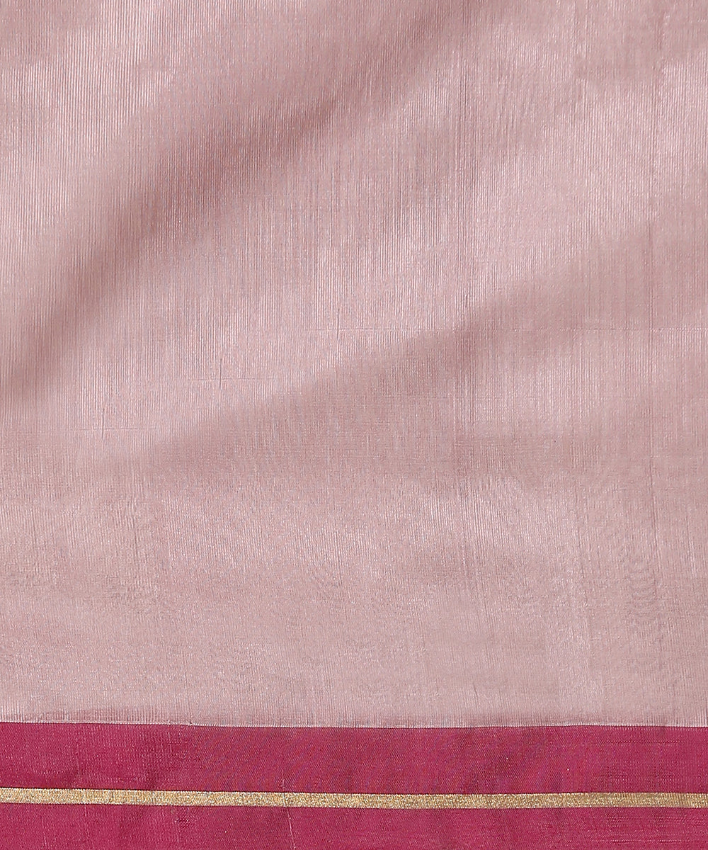 Lilac_Handloom_Pure_Silk_Chanderi_Saree_With_Parrots_Woven_All_Over_WeaverStory_05