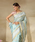 Handloom_Light_Blue_Pure_Silk_Chanderi_Saree_With_Lion_And_Horses_Woven_All_Over_WeaverStory_01