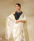 Handloom_Offwhite_Pure_Chanderi_Silk_Saree_With_Three_Flower_Motif_And_Sona_Rupa_Zari_Border_WeaverStory_01