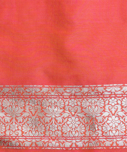 Handloom_Orange_Pure_Katan_Silk_Banarasi_Saree_With_All_Over_Floral_Zari_Jaal_WeaverStory_05