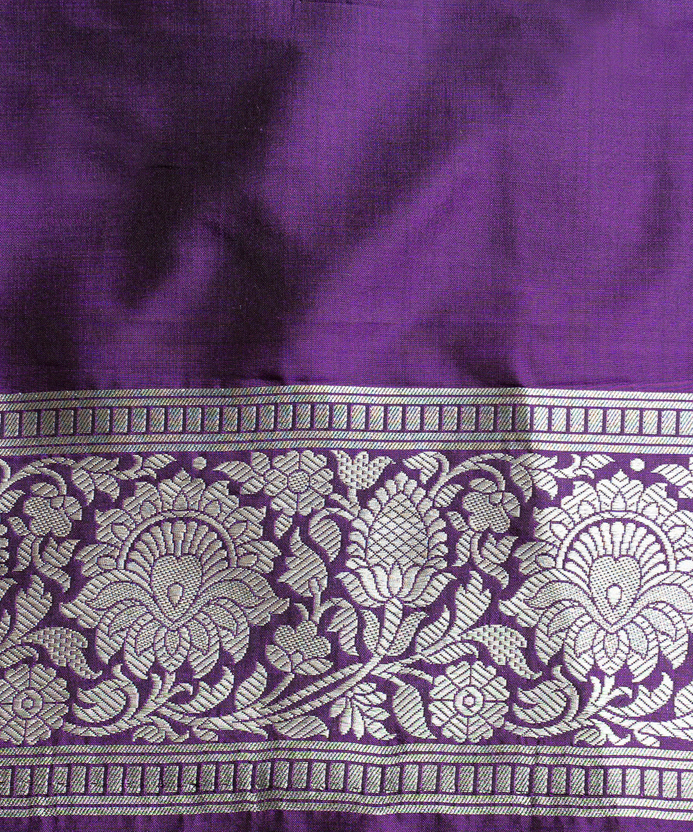 Handloom_Purple_Pure_Katan_Silk_Banarasi_Saree_With_Cutwork_Booti_WeaverStory_05