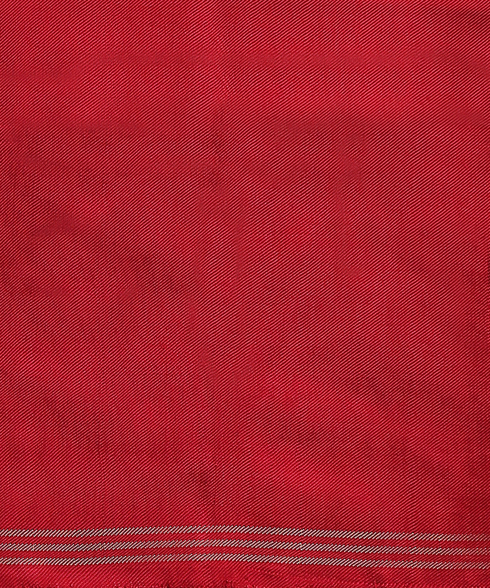 Maroon_Handloom_Mulberry_Silk_Patola_Saree_With_Twill_Weave_WeaverStory_05