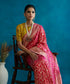 Handloom_Hot_Pink_Pure_Katan_Silk_Banarasi_With_Cutwork_Floral_Jaal_WeaverStory_01
