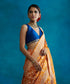 Handloom_Orange_Pure_Katan_Silk_Banarasi_Saree_With_Cutwork_Jaal_WeaverStory_01