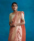 Rose_Pink_Handloom_Pure_Katan_Silk_Banarasi_Saree_With_Zari_Border_WeaverStory_01