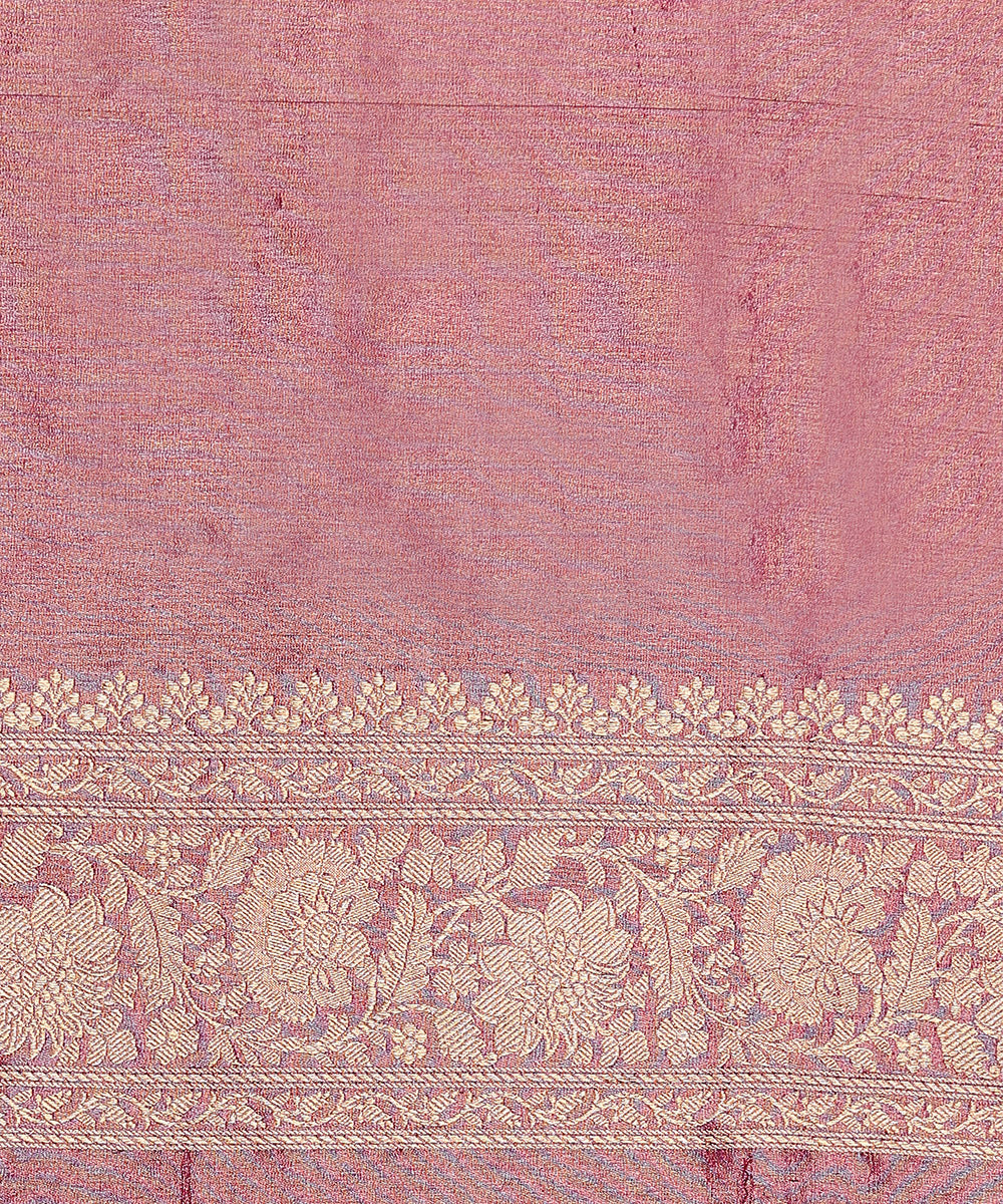 Handloom_Onion_Pink_Tissue_Silk_Kimkhab_Banarasi_Saree_With_Green_Selvedge_WeaverStory_05