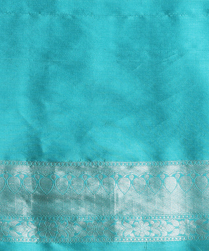 Turquoise_Handloom_Blue_Pure_Katan_Silk_Brocade_Banarasi_Saree_WeaverStory_05
