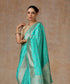 Green_Handloom_Pure_Katan_Silk_Banarasi_Saree_With_Kadhwa_Booti_WeaverStory_01