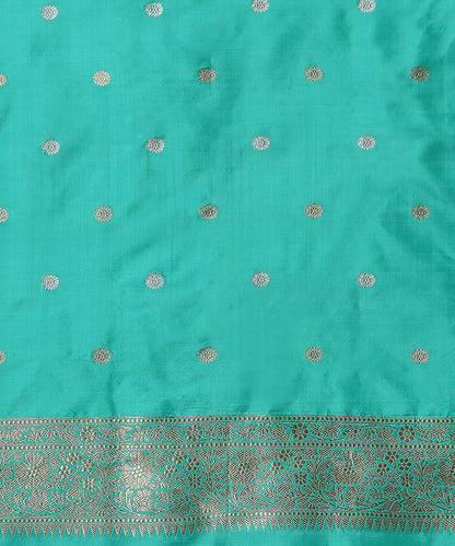 Green_Handloom_Pure_Katan_Silk_Banarasi_Saree_With_Kadhwa_Booti_WeaverStory_05