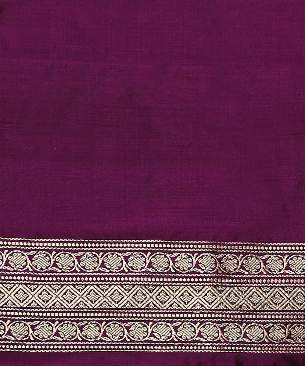 Handloom_Purple_Shikargah_Pure_Katan_Silk_Banarasi_Saree_WeaverStory_05