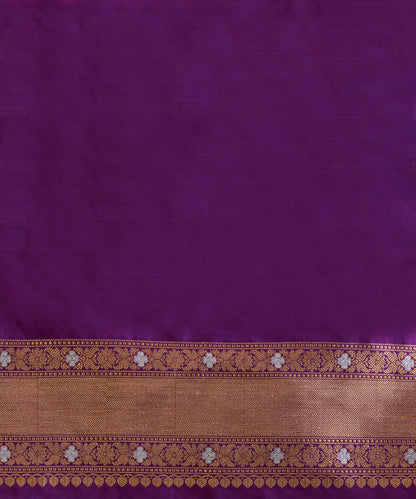 Handloom_Purple_Pure_Katan_Silk_Banarasi_Saree_With_Square_Gold_And_Silver_Jaal_WeaverStory_05