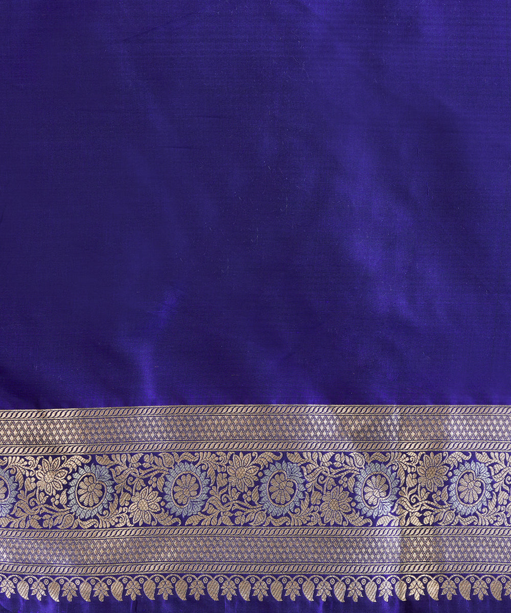 Royal_Blue_Handloom_Pure_Katan_Pure_Silk_Banarasi_Saree_With_Sona_Rupa_Jaal_WeaverStory_05