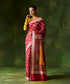 Red_Handloom_Pure_Malda_Silk_Banarasi_Baluchari_SareeWith_2_Lady_Work_In_Pallu_WeaverStory_02