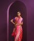 Handloom_Hot_Pink_Pure_Katan_Silk_Banarasi_Saree_With_Diagonal_Zari_Bel_WeaverStory_01